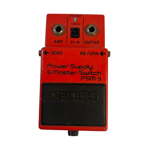 Vist Large View of Product Image Which is Used Boss PSM-5 POWER SUPPLY/MASTER SWITCH Pedal