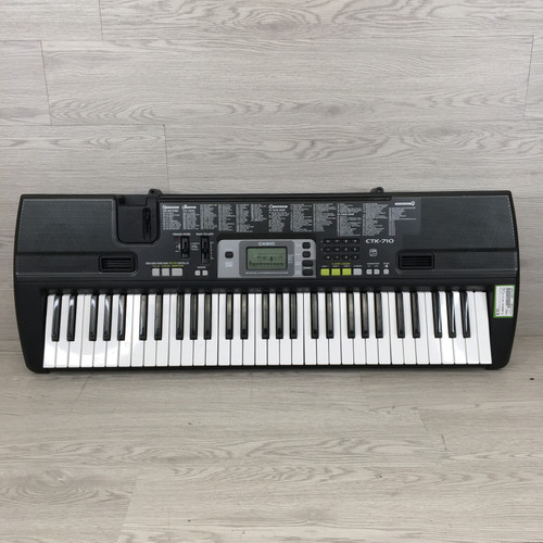 Vist Large View of Product Image Which is Used Casio CTK-710 61-Key Keyboard W/AC