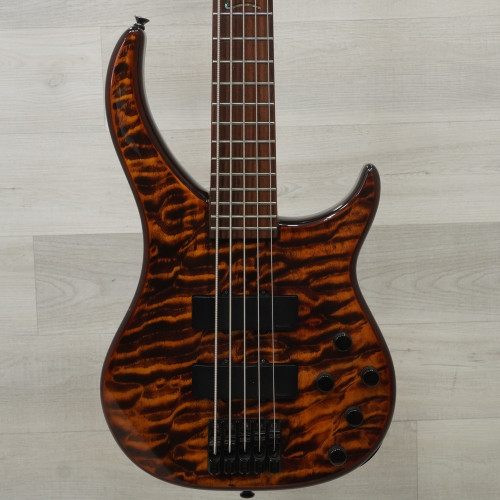 Vist Large View of Product Image Which is Used Peavey Cirrus Bxp Bass Guitar Brown 5-String