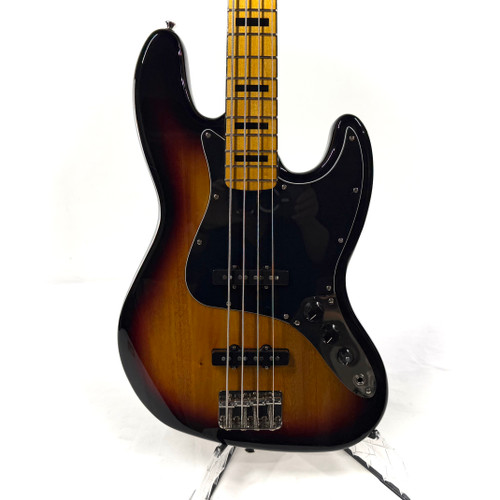 Vist Large View of Product Image Which is Used Squier Classic Vibe ‘70s Jazz Bass Guitar Sunburst 4-String