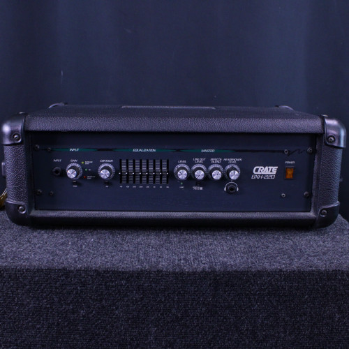 Vist Large View of Product Image Which is Used Crate BXH-220 BASS HEAD Bass Amplifier Head
