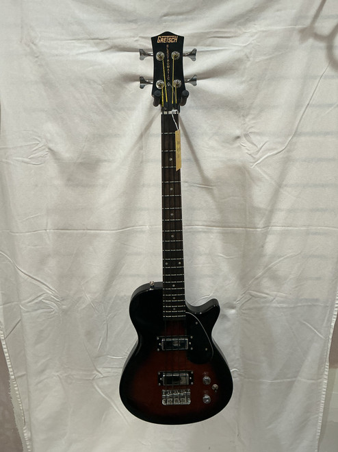 Vist Large View of Product Image Which is Used Gretsch JET STREAMLINER CLUB Bass Guitar Sunburst 4-String