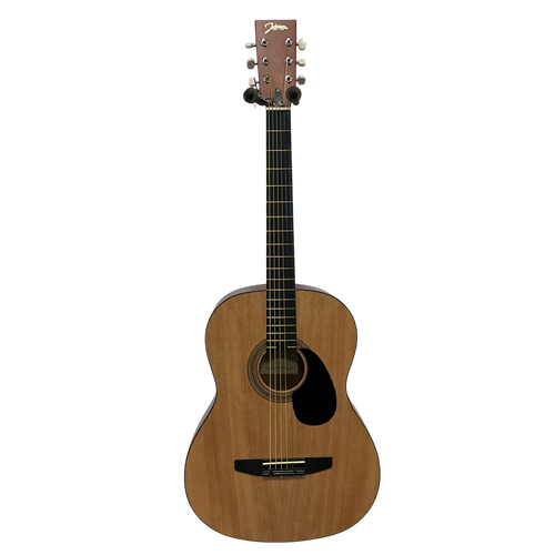 Vist Large View of Product Image Which is Used Johnson JG-100-N Laminate Top Acoustic Guitar Natural