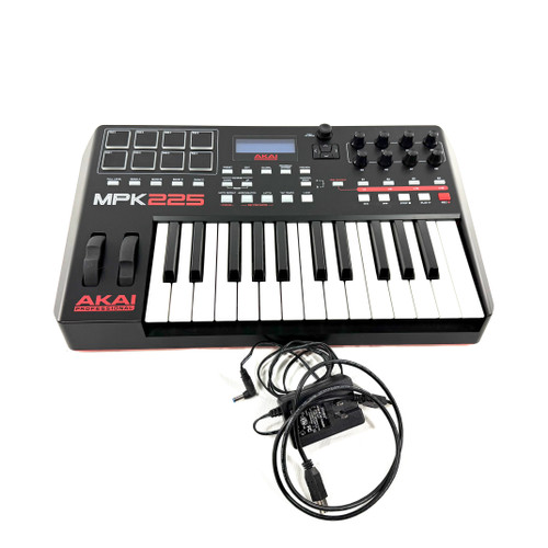 Vist Large View of Product Image Which is Used Akai MPK225 PROFESSIONAL 25-Key MIDI Controller 
