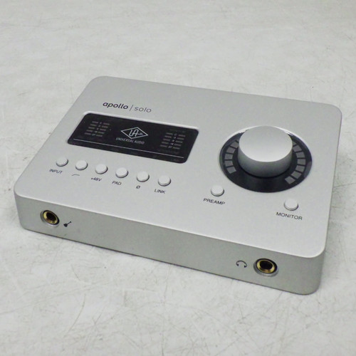 Vist Large View of Product Image Which is Used Universal Audio Apollo Solo Computer Interface 1 A/D Recording Inputs