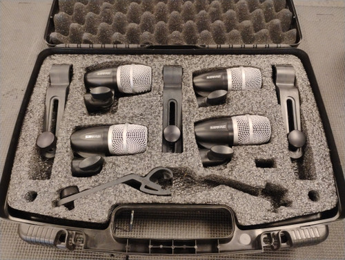 Vist Large View of Product Image Which is Used Shure PG56 DRUM MIC KIT 4 PIECE Dynamic Microphone