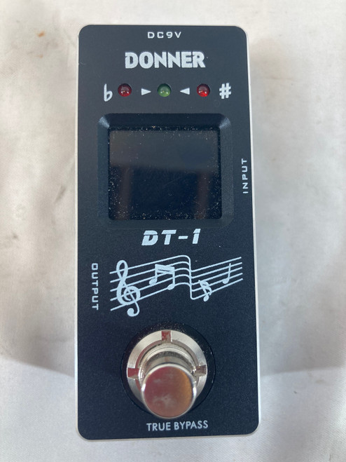 Vist Large View of Product Image Which is Used Donner DT-1 Tuner Pedal