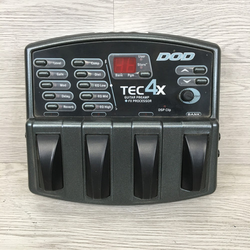 Vist Large View of Product Image Which is Used DOD TEC 4X Floorboard Amp Modeling + FX