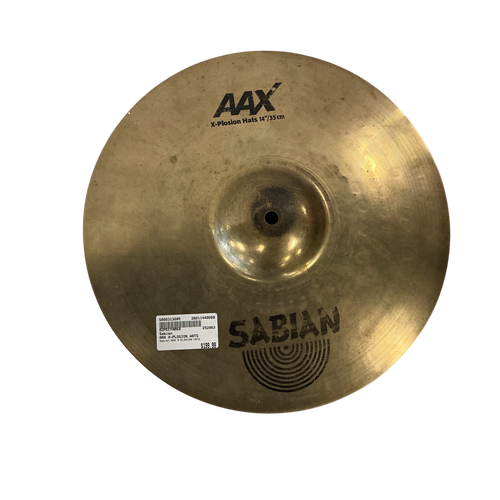 Vist Large View of Product Image Which is Used Sabian AAX X-PLOSION HATS Hi Hat Cymbals 14"