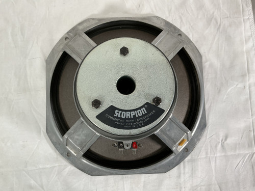 Vist Large View of Product Image Which is Used Peavey SCORPION 8 OHM 1 x 12 Guitar Speaker Cabinet 1 x 12