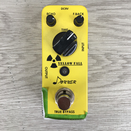 Vist Large View of Product Image Which is Used Donner YELLOW FALL DELAY Delay Pedal