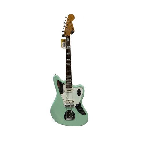 Vist Large View of Product Image Which is Used Squier JAGUAR VINTAGE MOD Electric Guitar Green 6-String