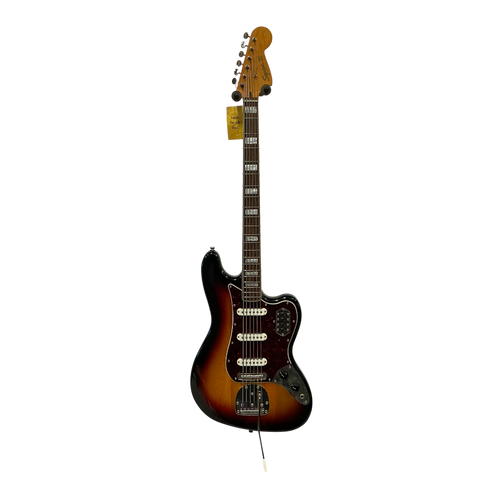 Vist Large View of Product Image Which is Used Squier CLASSIC VIBE BASS VI Bass Guitar Sunburst 6-String