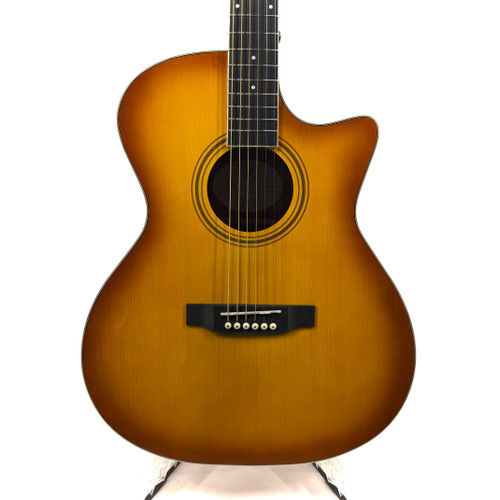 Vist Large View of Product Image Which is Used Nashville Guitar Works OM10CEEB Acoustic Guitar Cherry Sunburst