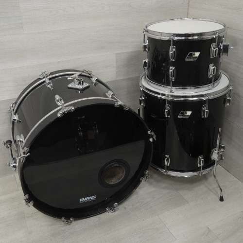 Vist Large View of Product Image Which is Used Ludwig 3pc Rocker Drum Shell Kit Black As Is