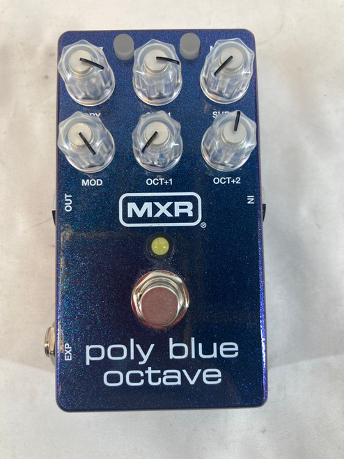 Vist Large View of Product Image Which is Used MXR Poly Blue Octave Pedal