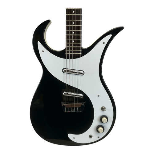 Vist Large View of Product Image Which is Used Danelectro Wild Thing Baritone Guitar Electric Guitar Black