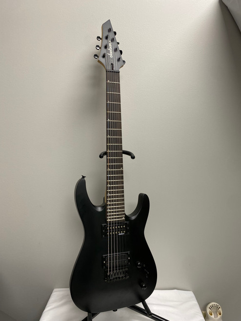 Vist Large View of Product Image Which is Used Jackson JS22-7 DINKY Modern Metal Electric Guitar Black 7-String