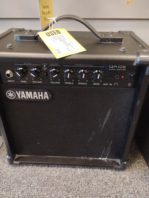 Vist Large View of Product Image Which is Used Yamaha GA15II Solid State Guitar Amp 1 x 5