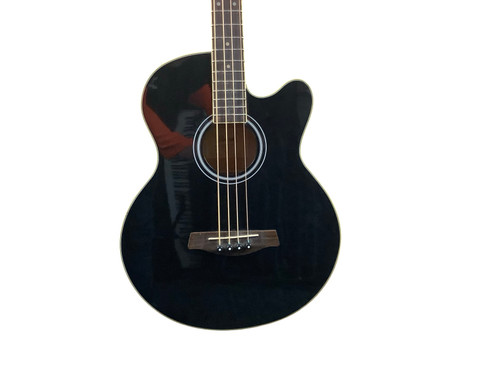 Vist Large View of Product Image Which is Used Ibanez AEB5E Bass Guitar Black 4-String