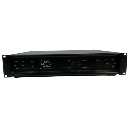Vist Large View of Product Image Which is Used QSC MX1500 750W/SIDE 2OHMS Power Amplifier