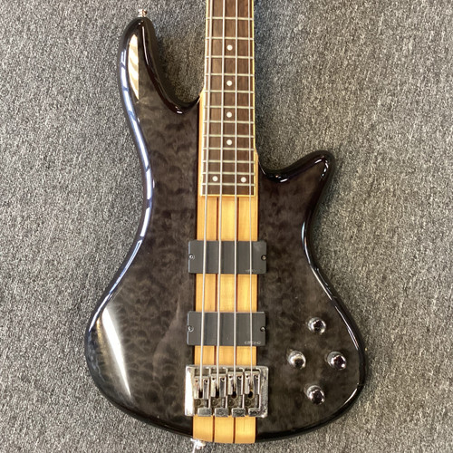 Vist Large View of Product Image Which is Used Schecter ELITE 4 Modern Metal Bass Guitar Black 4-String