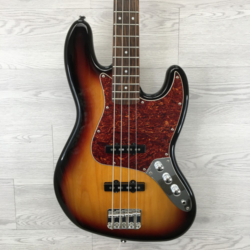 Vist Large View of Product Image Which is Used Squier CLASSIC VIBE 60S JAZZ BASS 2014 J Type Bass Guitar Sunburst 4-String