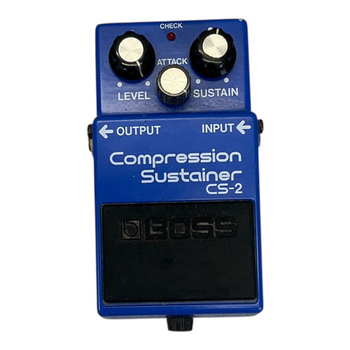 Vist Large View of Product Image Which is Used Boss MIJ Compression Sustainer CS-2 Compressor Pedal