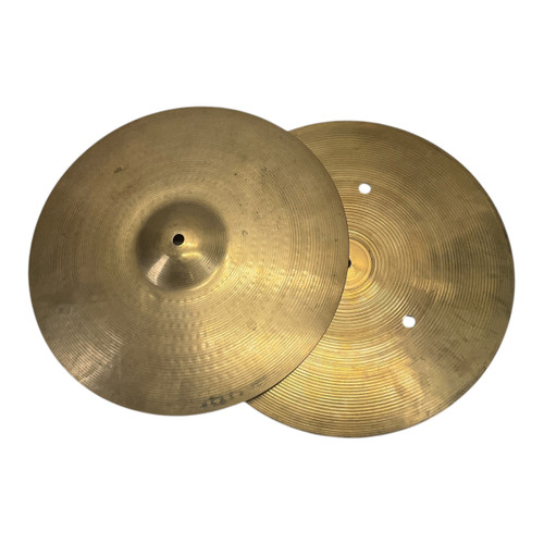 Vist Large View of Product Image Which is Used Sabian 14 Flat Hats Hi Hat Cymbals 14"