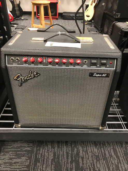 Vist Large View of Product Image Which is Used Fender SUPER 60 1 x 12 Tube Combo Amplifier 1 x 12