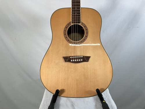 Vist Large View of Product Image Which is Used Washburn WD7S HARVEST DREAD Solid Top Acoustic Guitar Natural