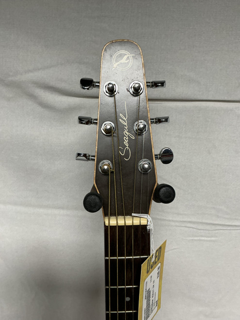 Vist Large View of Product Image Which is Used Seagull ENTOURAGE RUSIC CW QI Solid Top Acoustic Guitar Wood