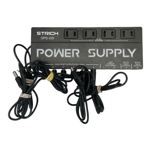 Vist Large View of Product Image Which is Used Strich SPS-20 Pedal Power Supply