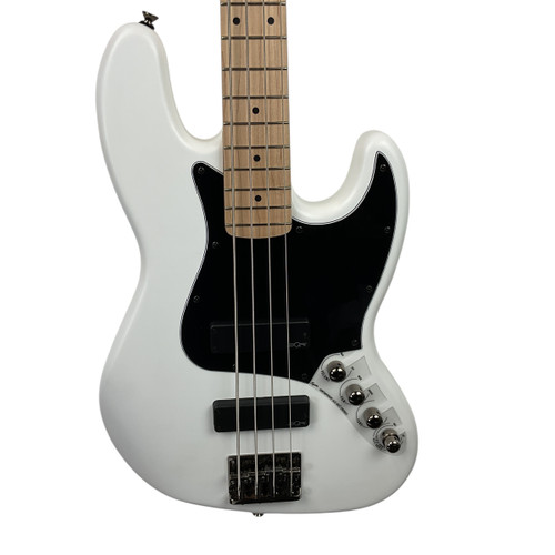 Vist Large View of Product Image Which is Used Squier CONTEMPORARY ACTIVE JAZZ BASS J Type Bass Guitar White 4-String