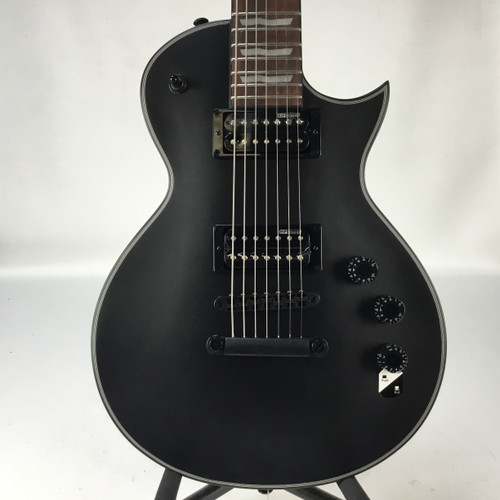 Vist Large View of Product Image Which is Used LTD EC-257 LP Type Electric Guitar Black 7-String