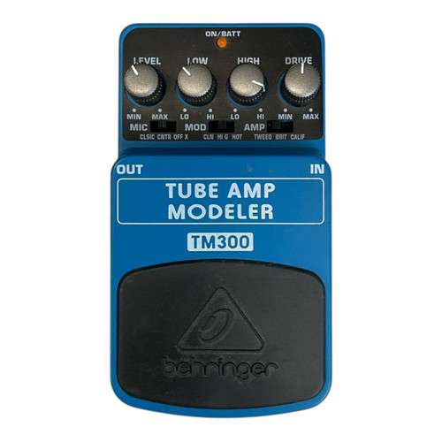 Vist Large View of Product Image Which is Used Behringer TM300 Tube Amp Modeler Overdrive Pedal