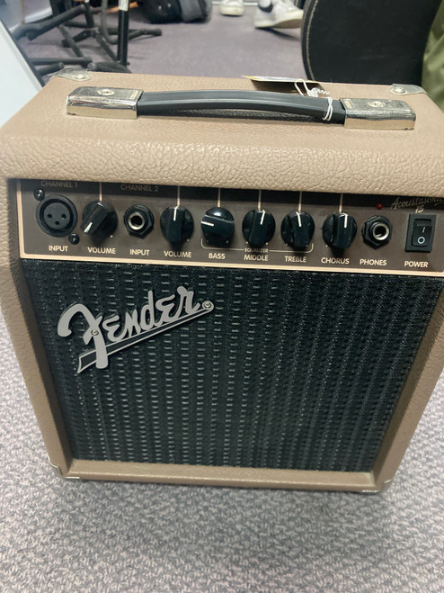 Vist Large View of Product Image Which is Used Fender ACOUSTASONIC 15 1 x 8 Solid State Amplifier 1 x 8