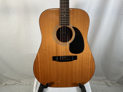 Vist Large View of Product Image Which is Used BC Rich DREADNOUGHT ACOUSTIC Solid Top Acoustic Guitar Natural