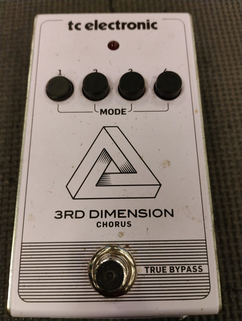 Vist Large View of Product Image Which is Used TC Electronic 3RD DIMENSSION CHORUS Guitar Effect