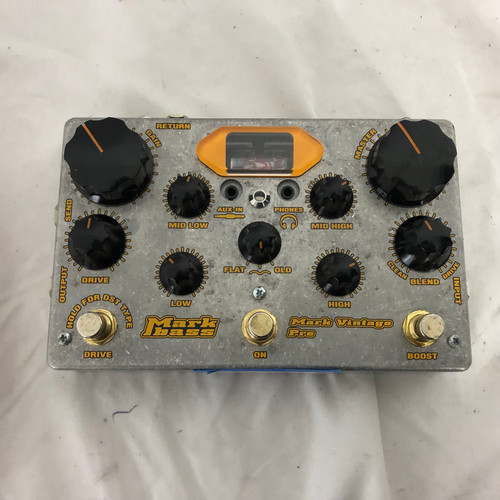 Vist Large View of Product Image Which is Used Markbass MARK VINTAGE PRE Bass Pre-Amp Pedal