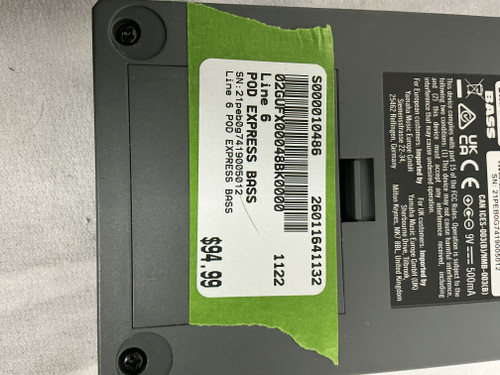 Vist Large View of Product Image Which is Used Line 6 POD EXPRESS BASS Multi-FX Pedal