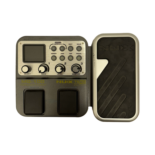 Vist Large View of Product Image Which is Used Nux MG-100 MODELLING GUITAR PROCESSOR Floorboard Effect