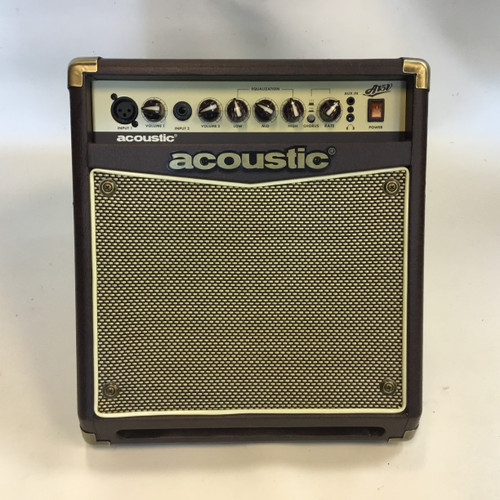 Vist Large View of Product Image Which is Used Acoustic A15V 1 x 8 Solid State Amplifier 1 x 8