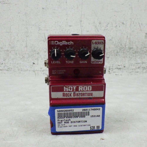 Vist Large View of Product Image Which is Used Digitech Hot Rod Distortion  Pedal
