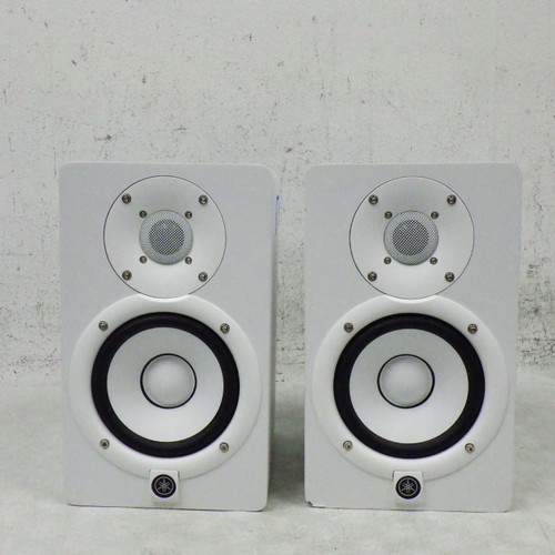 Vist Large View of Product Image Which is Used Yamaha Hs5 Pair White Powered Studio Monitor