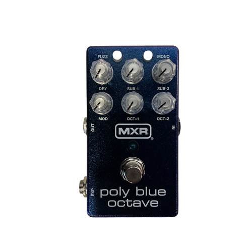 Vist Large View of Product Image Which is Used MXR POLY BLUE OCTAVE Octave Pedal