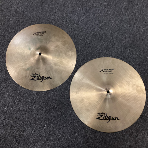 Vist Large View of Product Image Which is Used Zildjian NEW BEAT Hi Hat Cymbals 14"