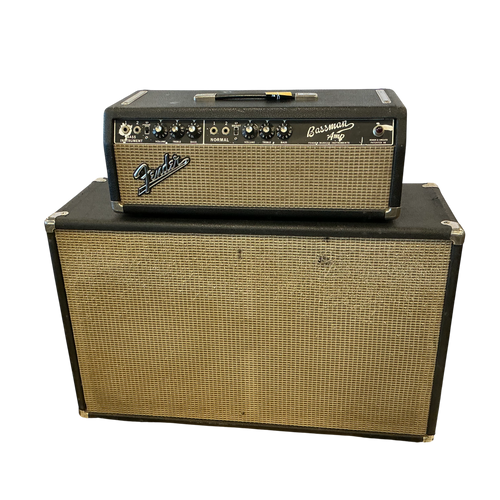 Vist Large View of Product Image Which is Used Fender BASSMAN 65 AA165 W/CAB Vintage Tube Guitar Head