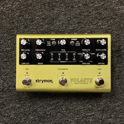 Vist Large View of Product Image Which is Used Strymon VOLANTE Delay Pedal