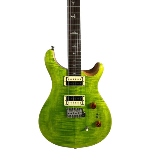 Vist Large View of Product Image Which is Used 2022 Paul Reed Smith SE CUSTOM 24 08 Double Cut Electric Guitar Green